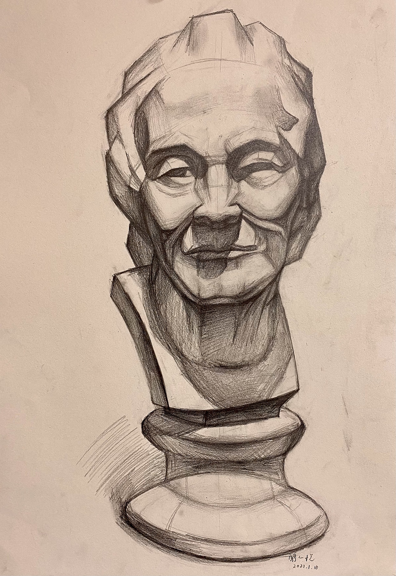 布谷书画素描学生作品辑（图ZMjQzODExMzg0） - 绘画 - 站酷设计师布谷书画馆原创素材 - 站酷ZCOOL