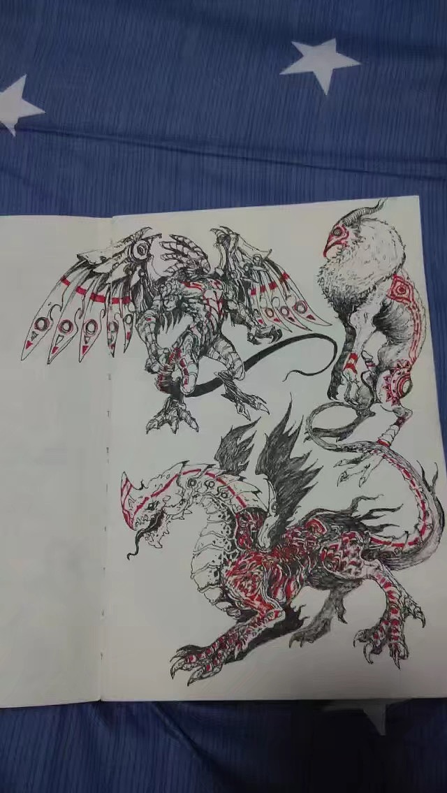 曾经也是个爱画画的人
