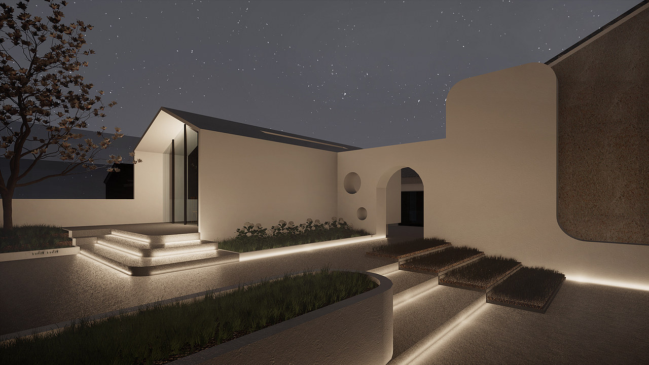 乡村振兴民宿效果图