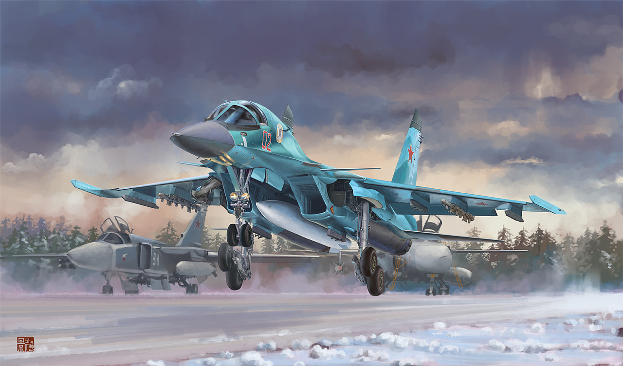 近期的两张航空题材插画