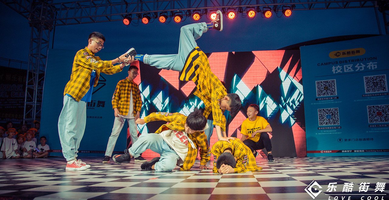 乐酷街舞春季汇演拍摄