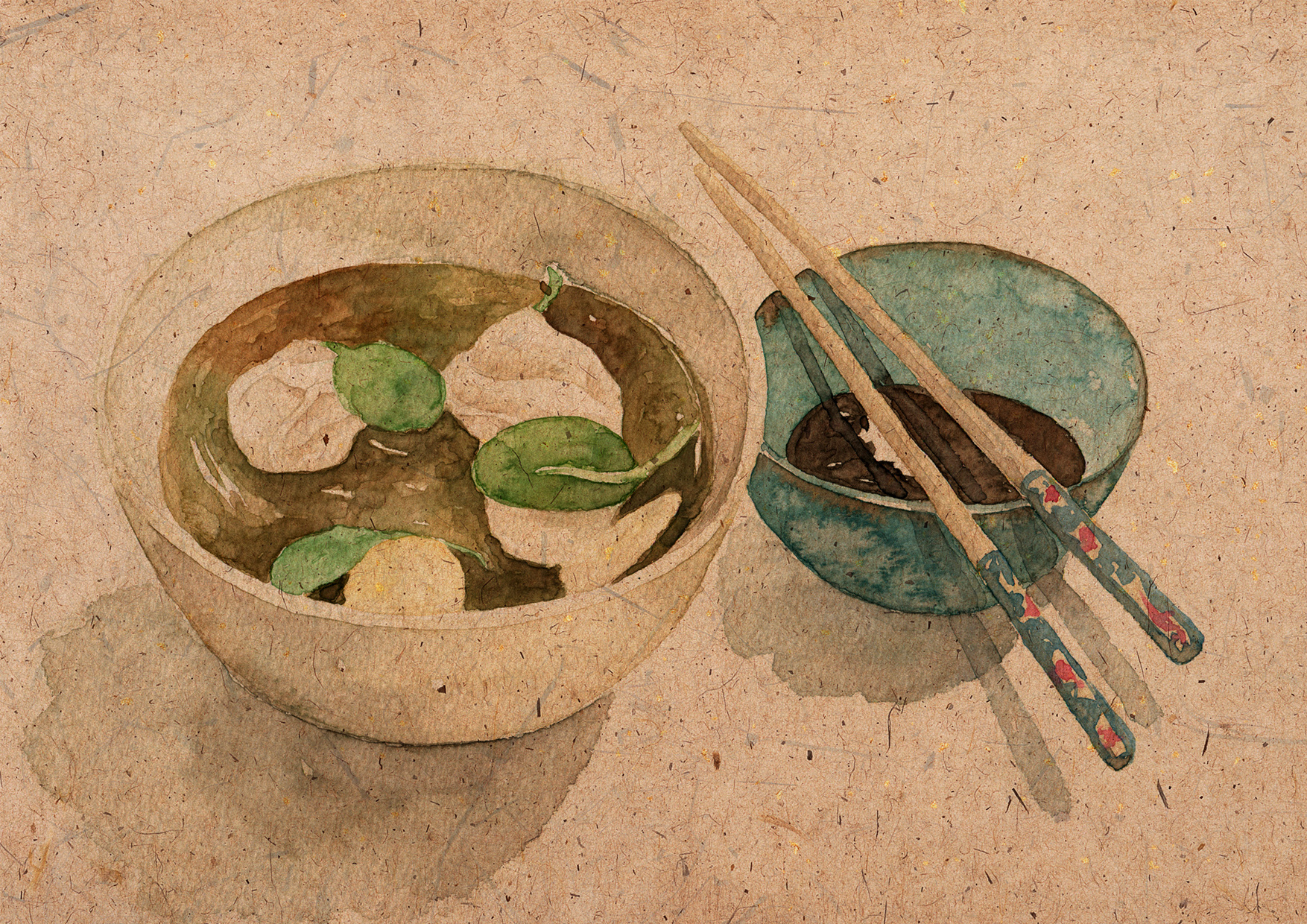 24节气食物手绘