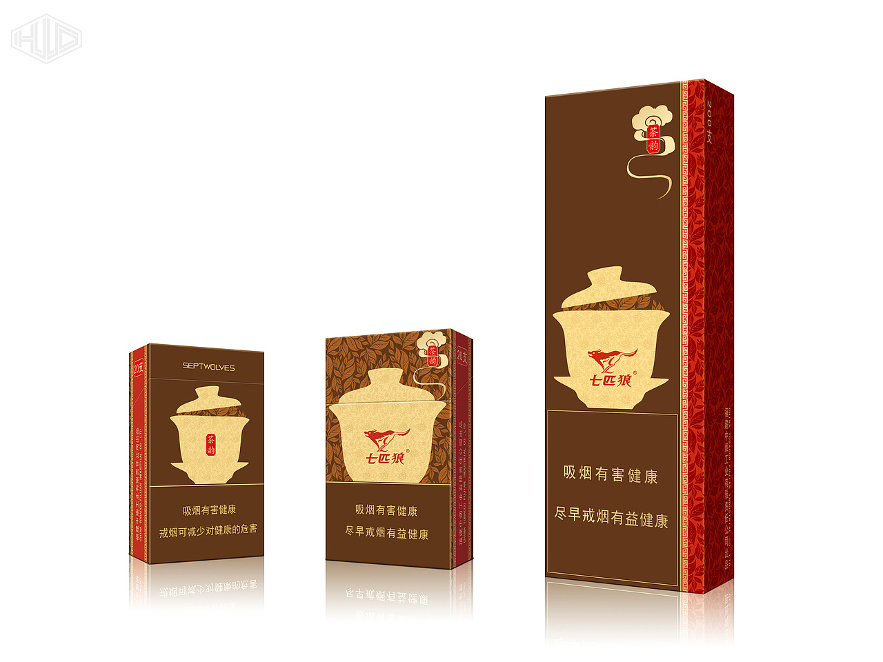 七匹狼系列（图ZMjQ3ODkyNjgw） - 包装 - 站酷设计师黄老邪不邪原创素材 - 站酷ZCOOL