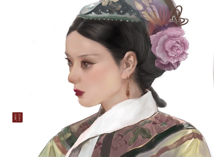 甄嬛传|插画|创作习作|每天画画的四元 - 原创作品 - 站酷 (zcool)