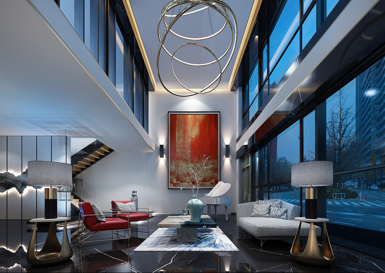 私人会所（图ZMTI1NzQ2MzE2） - 家装设计 - 站酷设计师魏丶十七原创素材 - 站酷ZCOOL