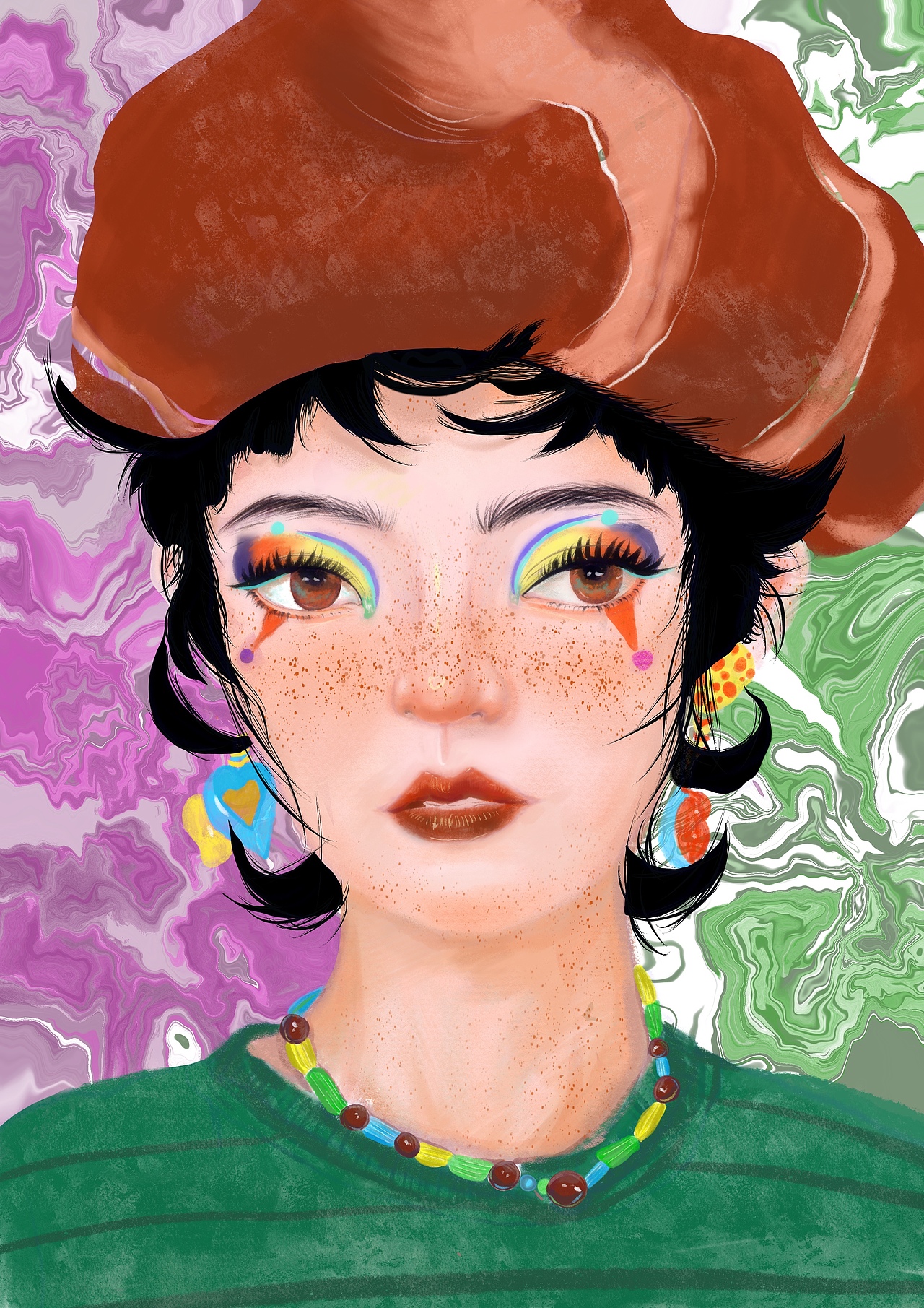 板绘头像第二弹