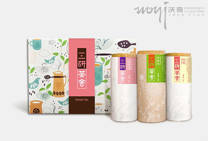 花草茶包装设计/礼盒设计