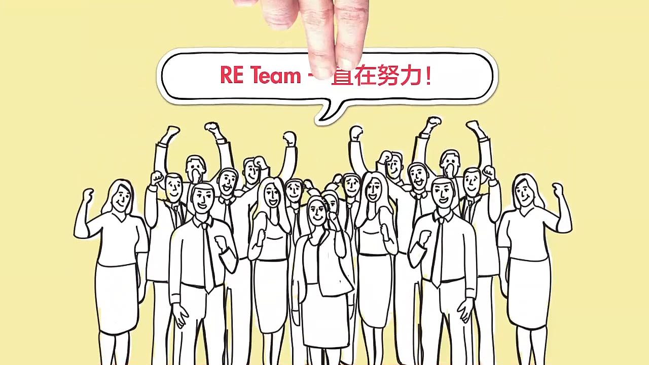 手绘风－壳牌RE Team-一直在努力（图ZMTMzMjEwOTY0） - Motion Graphic - 站酷设计师一直执牛耳原创素材 - 站酷ZCOOL