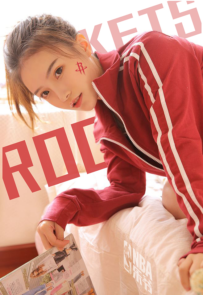 火箭美女宝贝 丨 手机壁纸