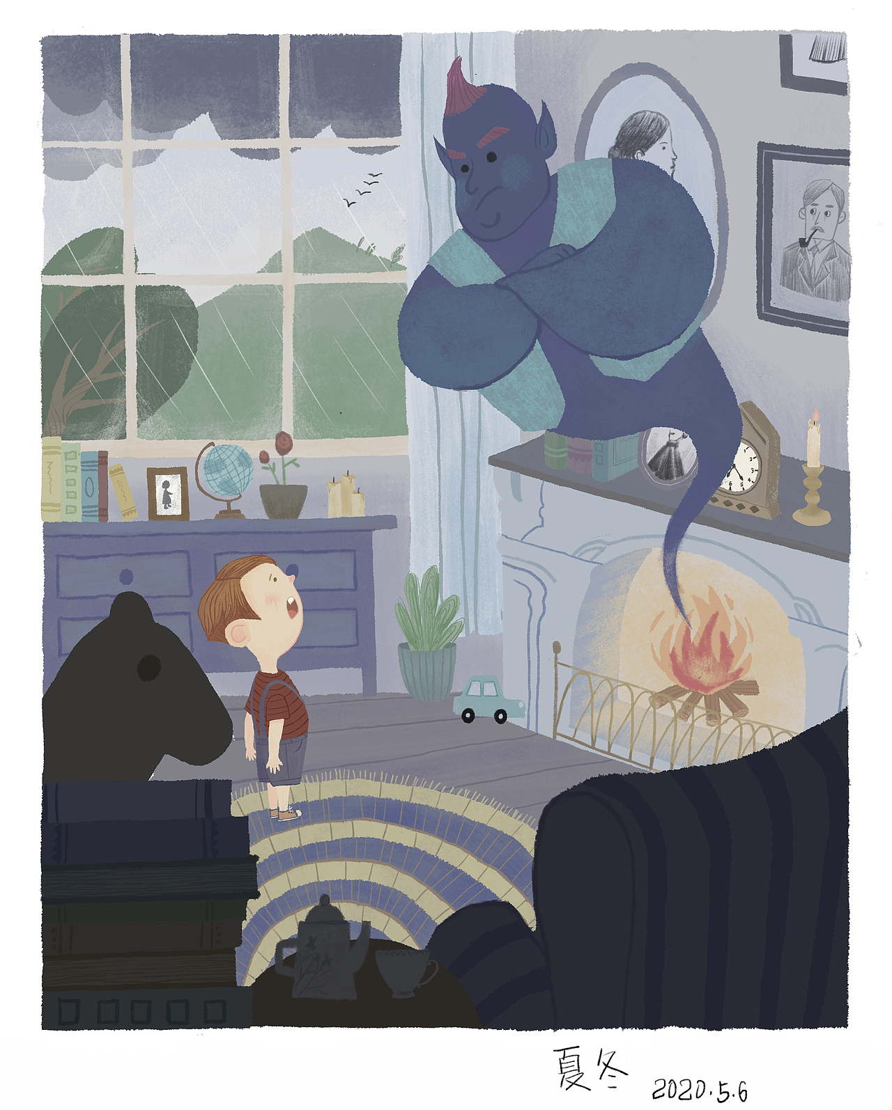 魔幻（图ZMjA3NDExMjgw） - 儿童插画 - 站酷设计师夏冬X原创素材 - 站酷ZCOOL