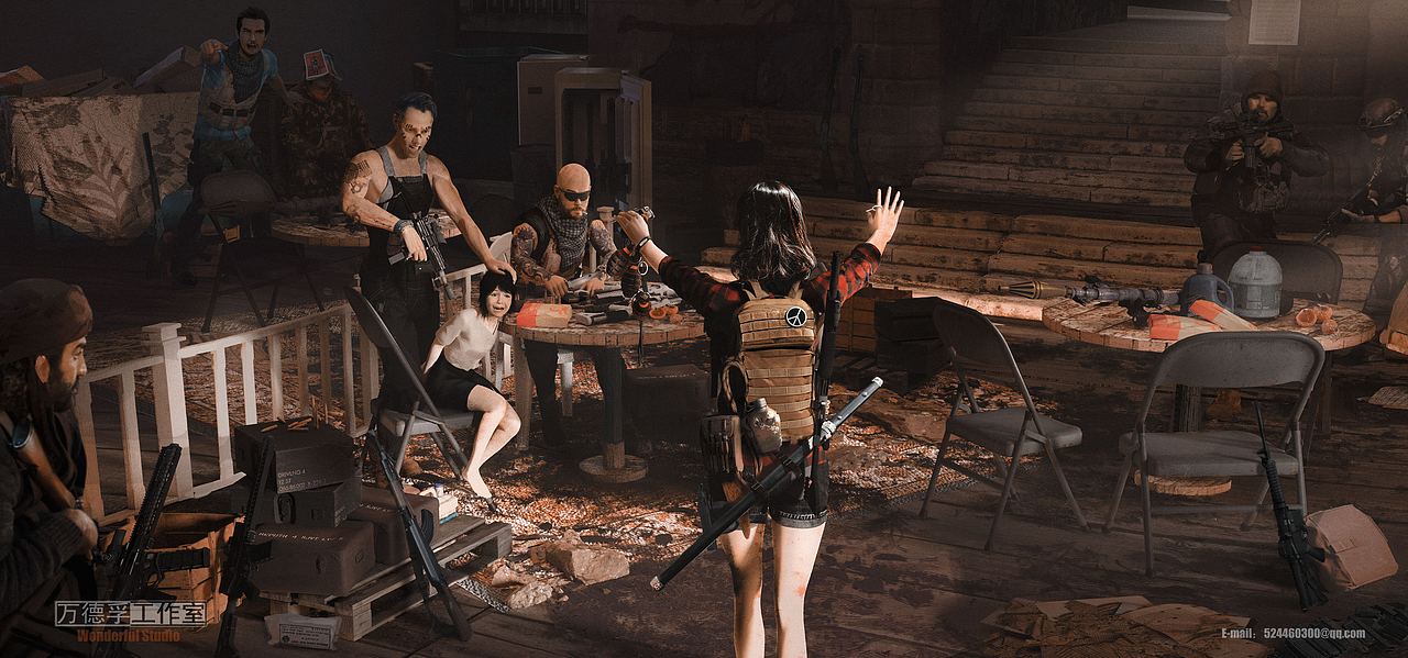 末日调查员（图ZMjUyNjQyNzY4） - 概念设定 - 站酷设计师尤涑镔原创素材 - 站酷ZCOOL