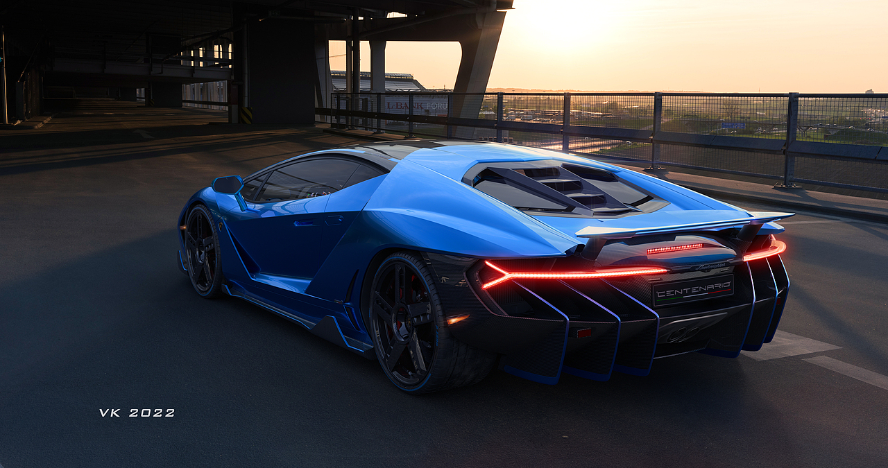 Lamborghini Centenario-CGI（图ZMjk1NTUyNDg4） - 机械/交通 - 站酷设计师VKSiGe原创素材 - 站酷ZCOOL