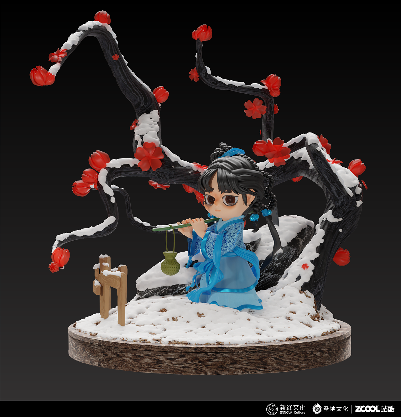 红楼梦—黛玉葬花（图ZMzA2NDAxNzgw） - 场景 - 站酷设计师仲冬壹伍原创素材 - 站酷ZCOOL