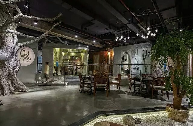 【园里火锅店】——雅安火锅店装修案例赏析（图ZOTkxNDE5NDA=） - 家装设计 - 站酷设计师雅安火锅店装修1原创素材 - 站酷ZCOOL