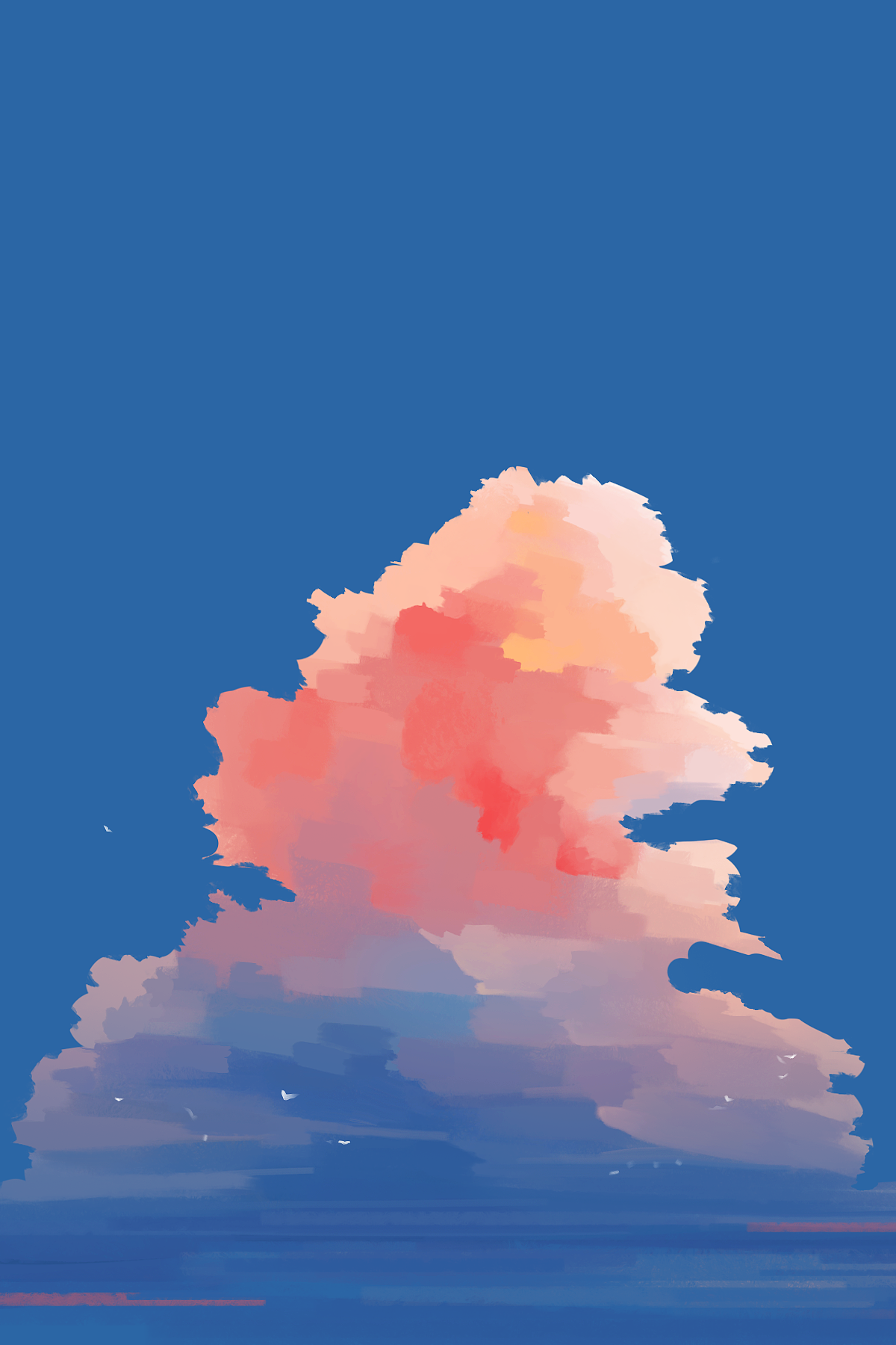 云|插画|创作习作|未择之路 - 原创作品 - 站酷 (zcool)