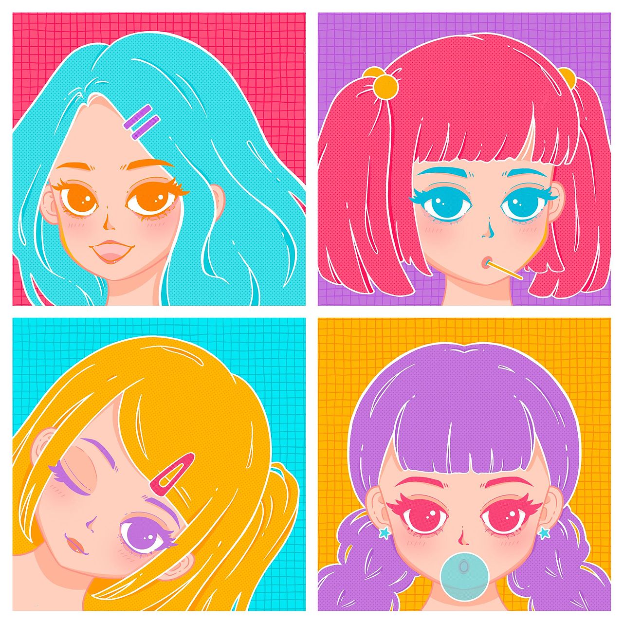 🌈高饱和波普少女第二弹