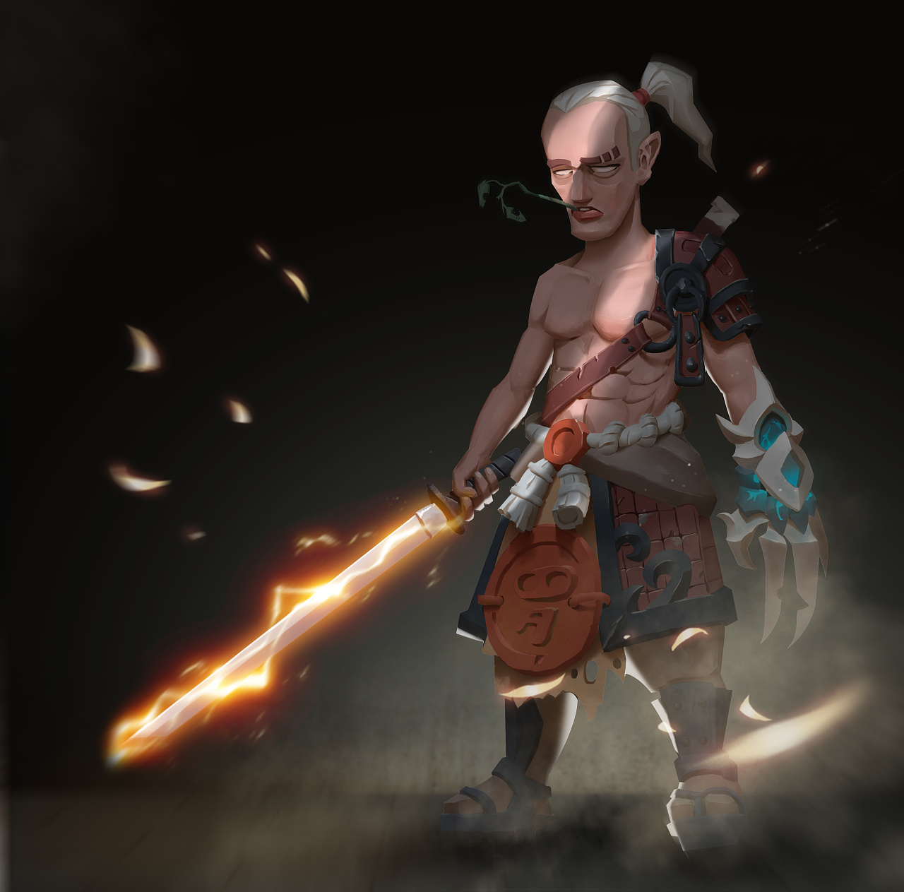 练习 小武士|插画|游戏原画|oulznait - 原创作品 - 站酷 (zcool)