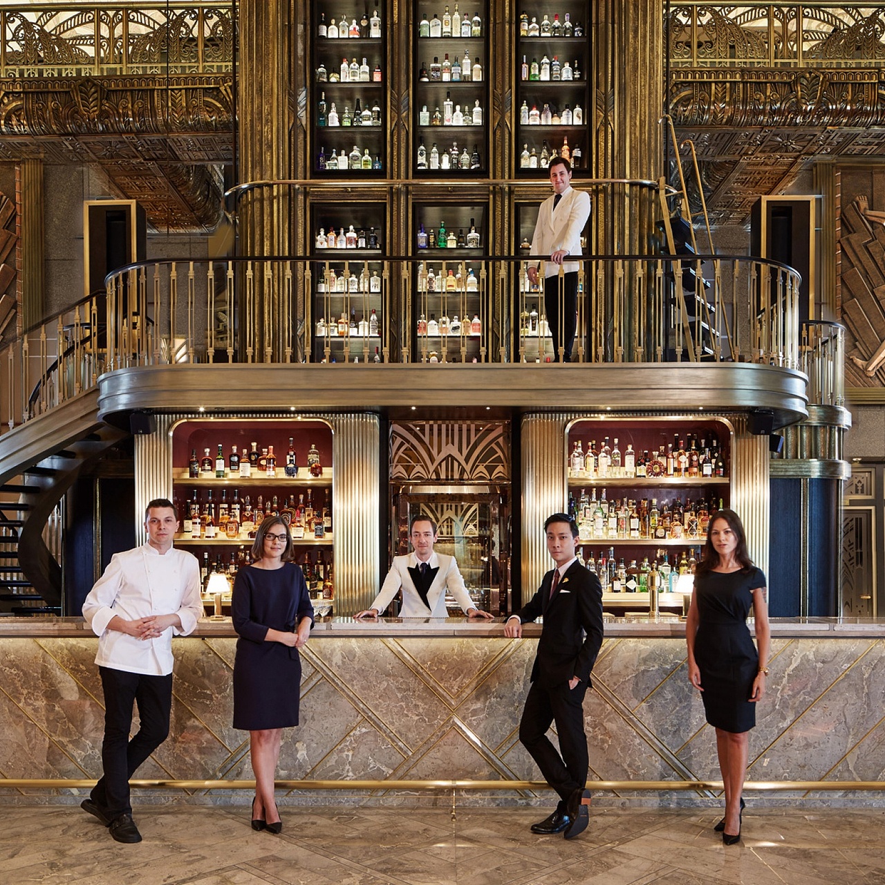 京墨建筑设计│阿特拉斯大大堂酒吧案例分析