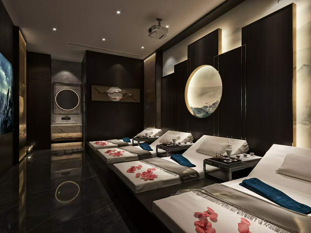 高端足浴会所|空间|商业空间设计|1992效果图汉堡 - 原创作品 - 站酷