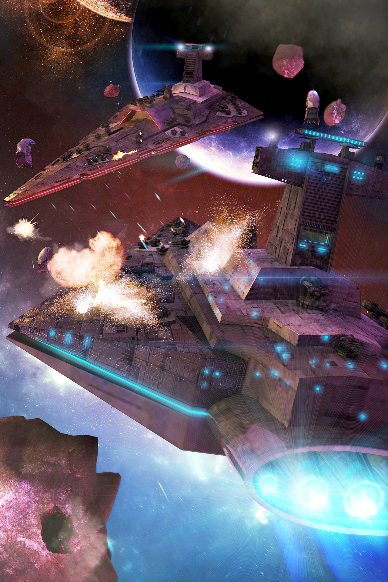 星球大战创意设计|三维|场景|artoonspace_原创作品-站酷(zcool)