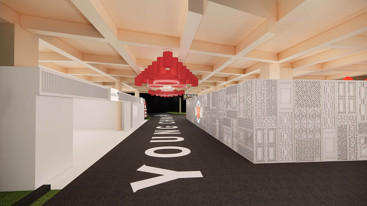 莆田博物馆之——国潮商业街区 莆博里 空间打造