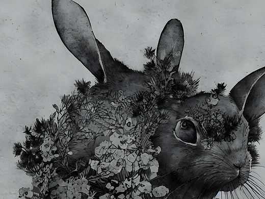 #AI创作实验室#十二生肖 兔