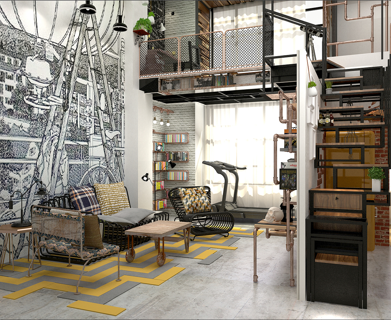 我与队友的大学参赛作品