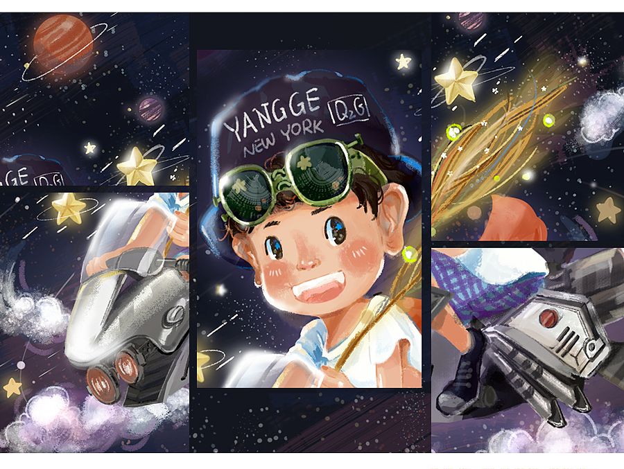 插画练习－氧哥（图ZMTI5OTE2NTQw） - 创作习作 - 站酷设计师酱汤原创素材 - 站酷ZCOOL