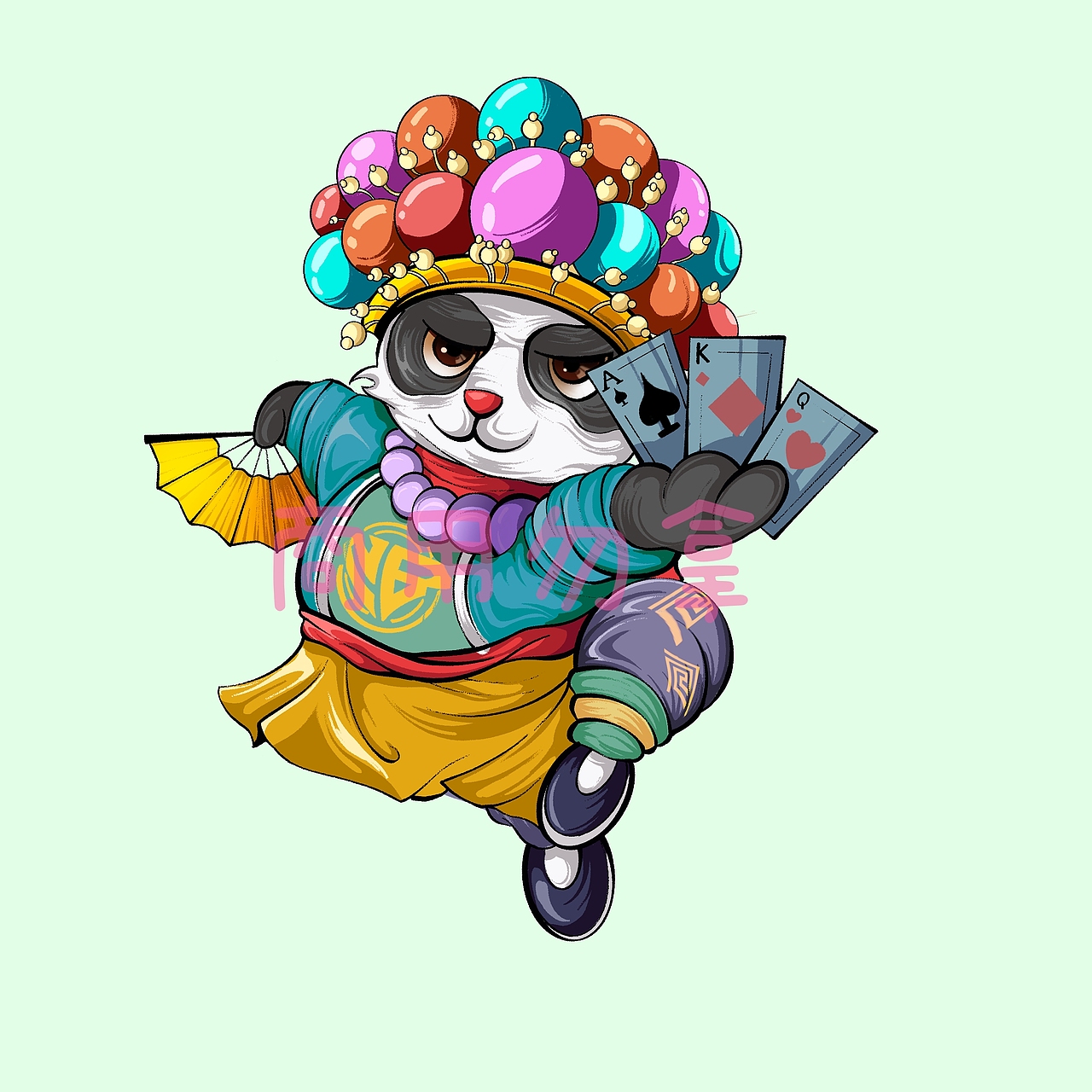 国潮熊猫（图ZMzAzNTc1NDky） - 创作习作 - 站酷设计师小廖小廖不爱睡觉原创素材 - 站酷ZCOOL