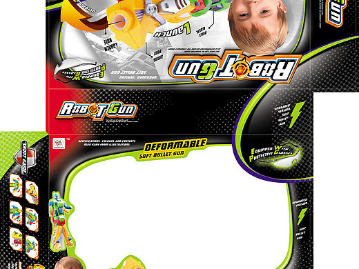 变形枪包装盒（个人主页-ZMzQ0MDQ3Ng==） - 包装 - 站酷设计师隐风原创素材 - 站酷ZCOOL