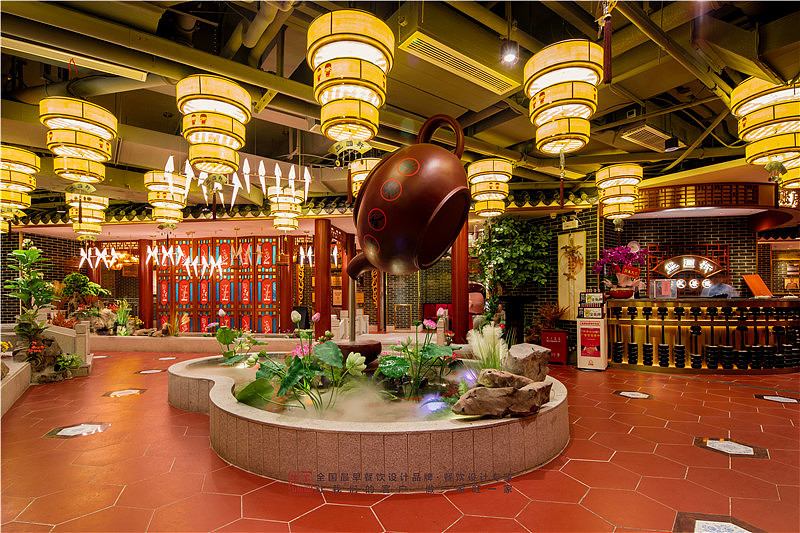 餐饮设计案例:上海·丰圆轩-集美山田组出品(图ZMjA0Nzc3MzY0) - 家装设计 - 站酷设计师集美山田组设计院原创素材 - 站酷ZCOOL