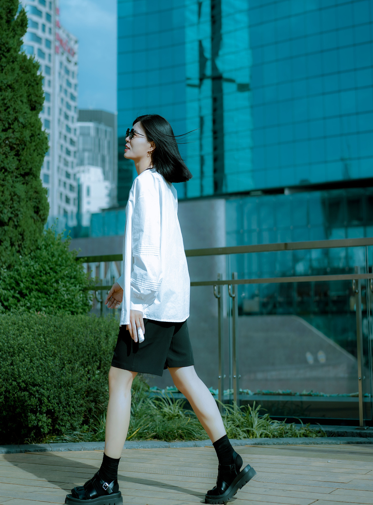 一组城市街拍人像