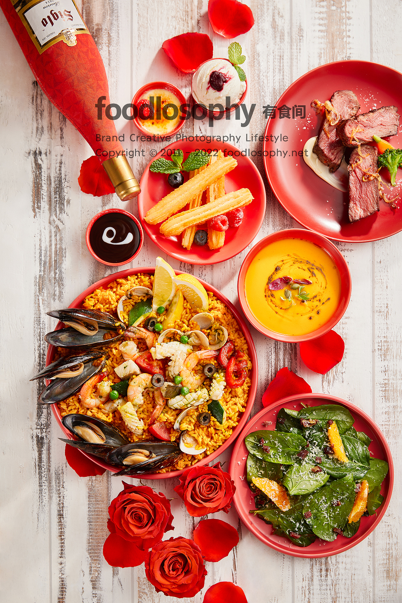 布朗石 × 有食间｜西班牙餐厅酒吧的圣诞气息