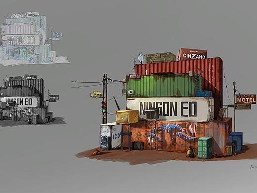 最近的练习（个人主页-ZNDQ5NjAyNjA=） - 概念设定 - 站酷设计师NinsonChen原创素材 - 站酷ZCOOL