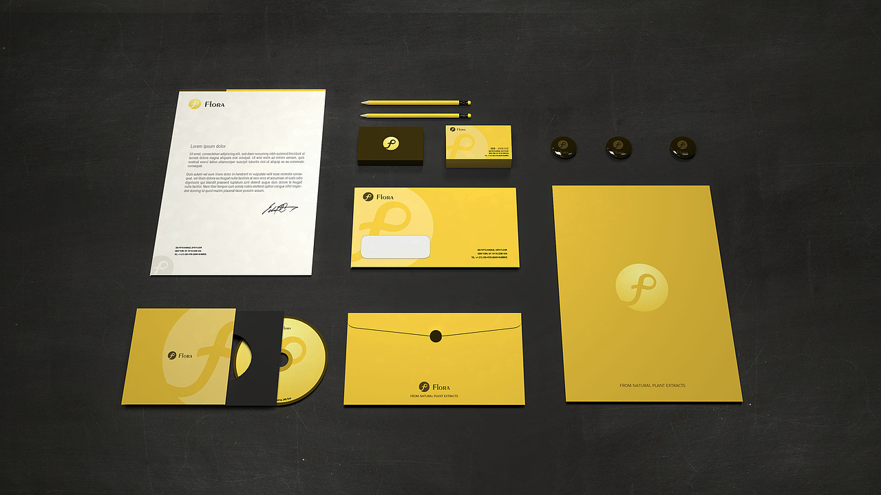 Flora 化妆品 品牌 VI 设计
