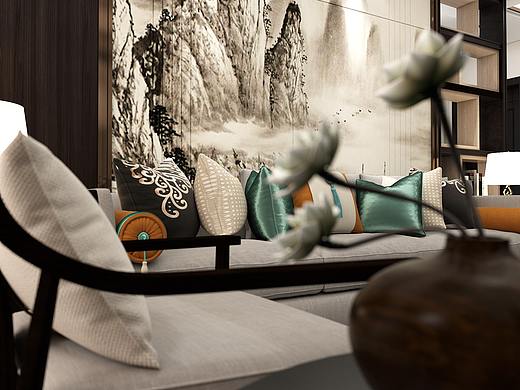 新中式大宅设计☞WM出品