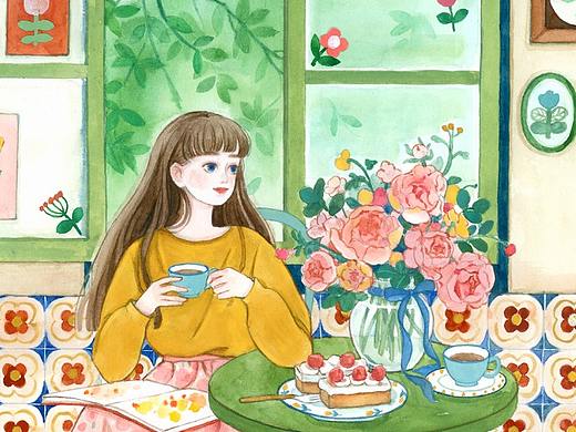 有花有茶点有时间