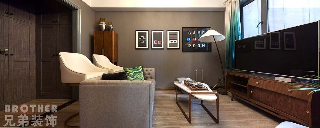 江北龙湖春森彼岸装修设计案例,重庆兄弟装饰江北电话