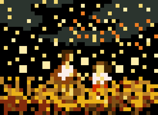 8Bits Ghibli（图ZMTc2NzIxMDky） - 像素画 - 站酷设计师YUCHONG_原创素材 - 站酷ZCOOL