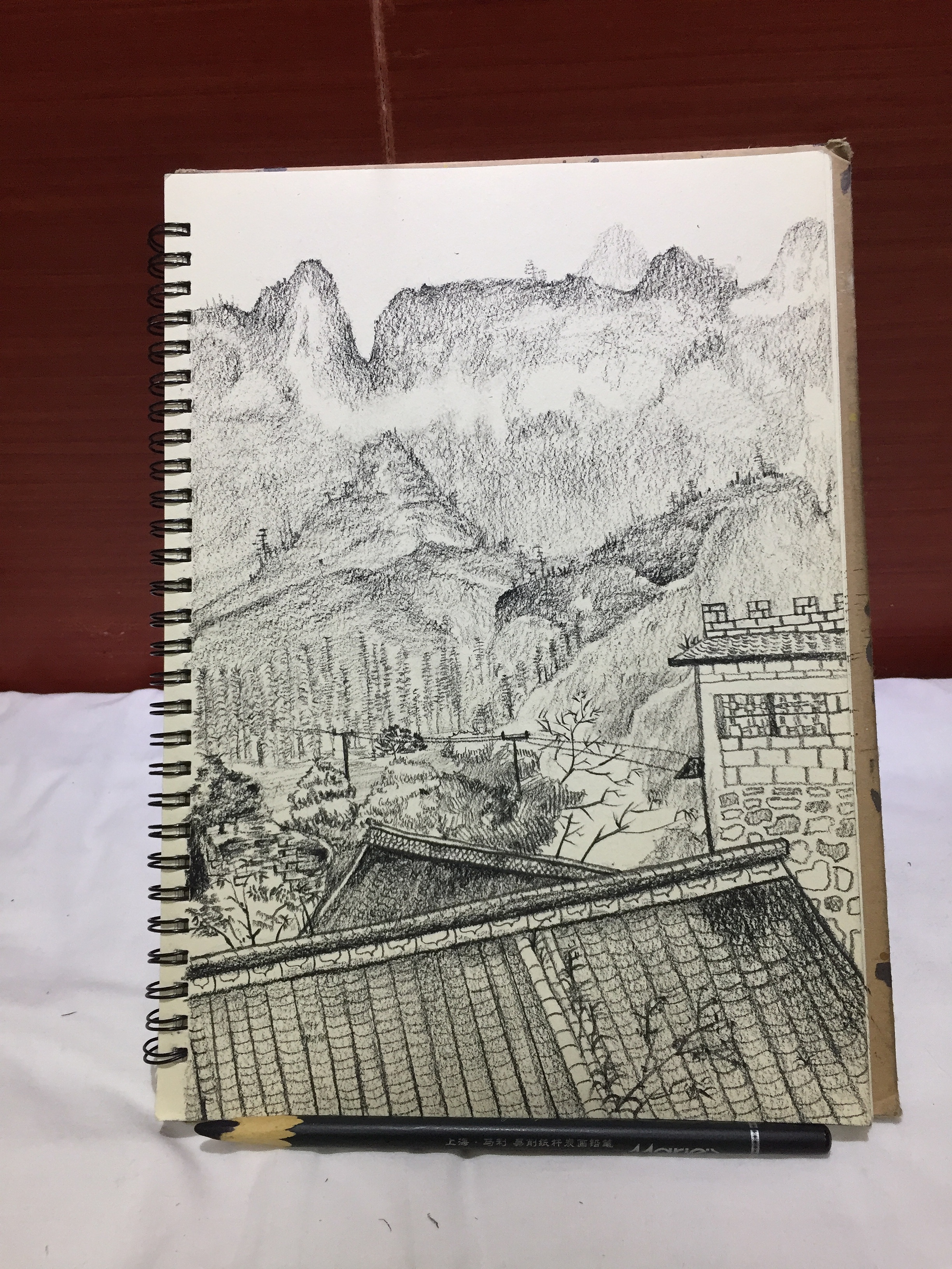 新乡 万仙山写生