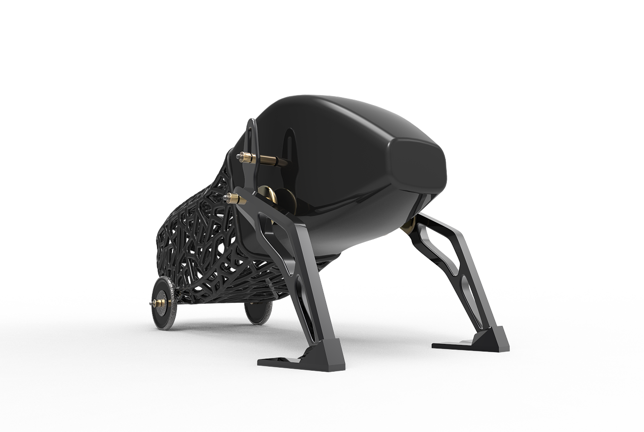 3d打印二足爬行机器人