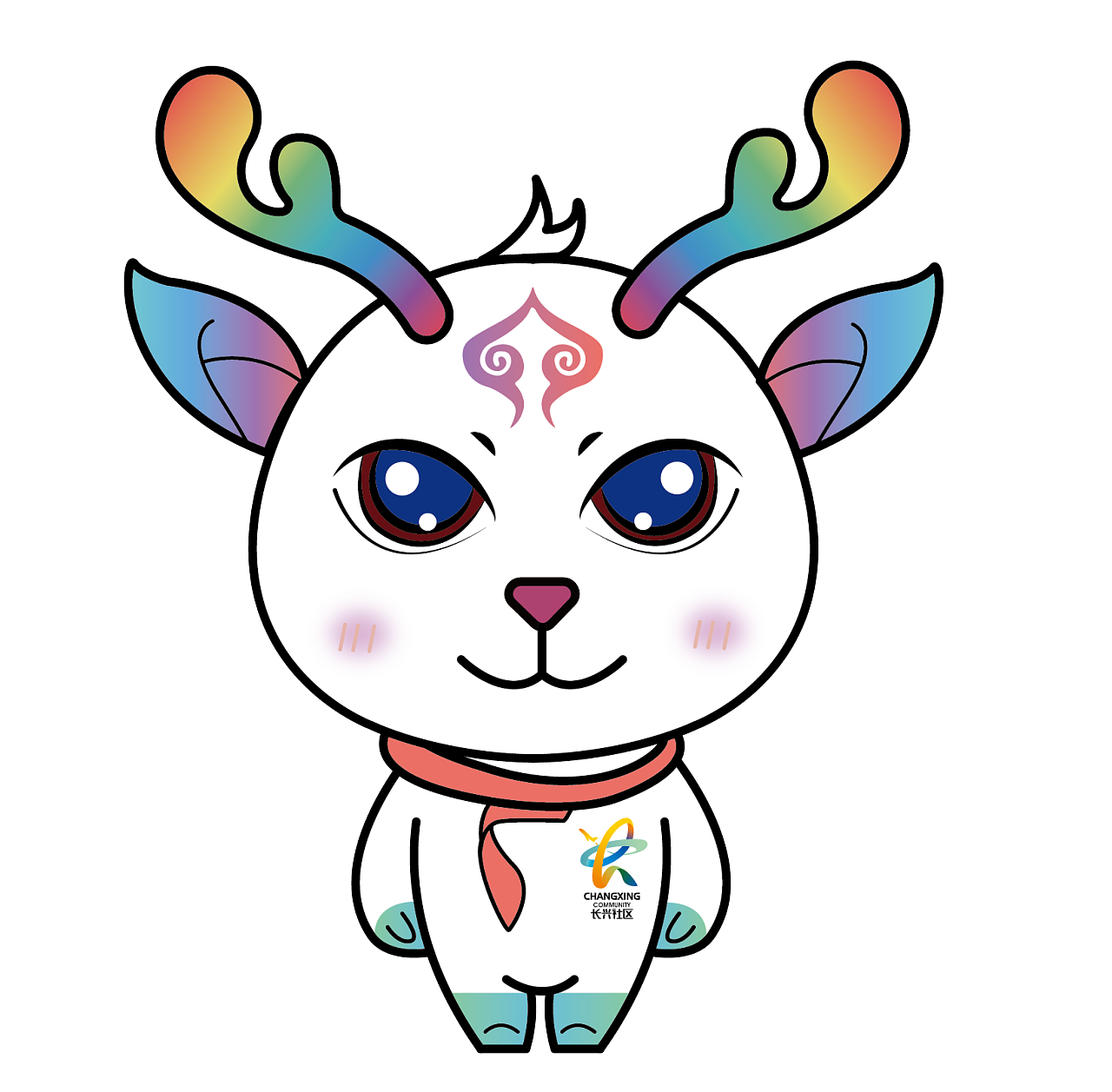 鹿小柒|平面|ip形象|梦满枝 - 原创作品 - 站酷 (zcool)