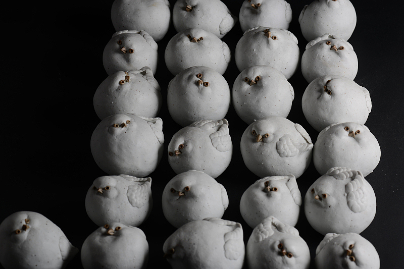 天禽陶艺 胖鸟号称招福鸟