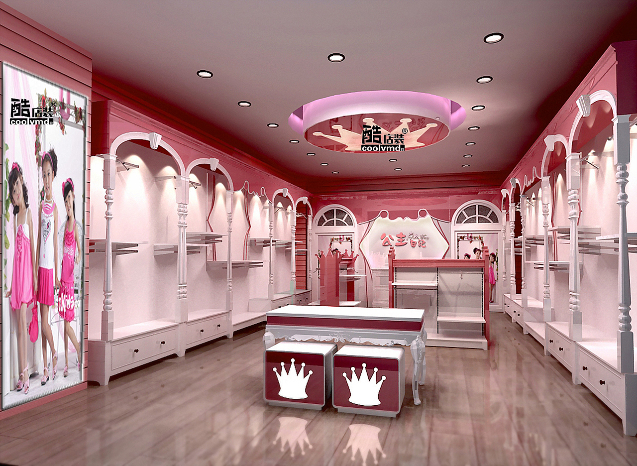 童装童鞋专卖店装修设计效果图童装童鞋店装修风格