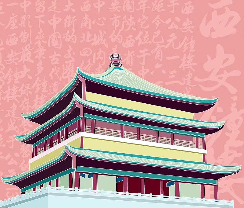 與香港ecort公司繪制的2020日歷插圖（圖ZMjAyNjkxMjY4） - 商業(yè)插畫 - 站酷設(shè)計師弗里里特原創(chuàng)素材 - 站酷ZCOOL