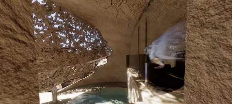 Sharaan丨沙漠下沉式酒店