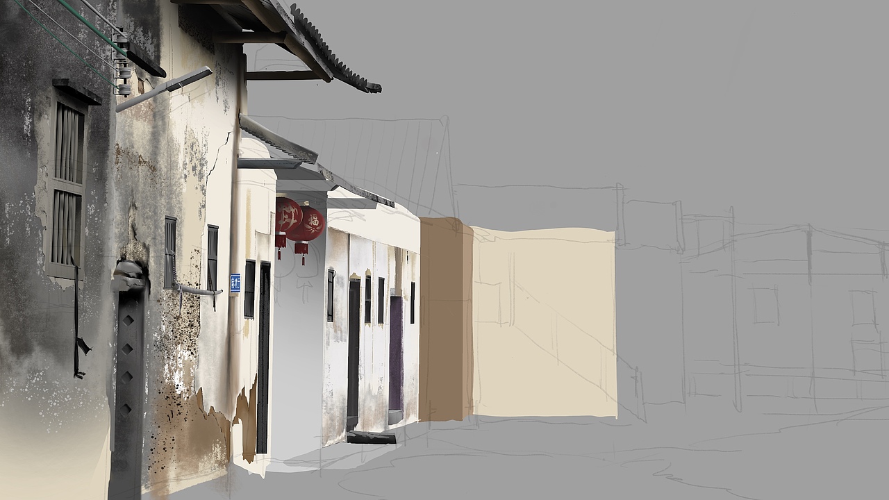 CG场景绘制（图ZMTY5NTE0ODg4） - 创作习作 - 站酷设计师自然笔触原创素材 - 站酷ZCOOL