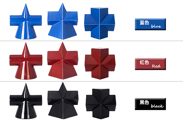 星派家居-现代几何雕塑体陶瓷摆件书房电视柜装饰摆件（图ZMjAyOTQ4NTcy） - 工艺品设计 - 站酷设计师星派家居原创素材 - 站酷ZCOOL