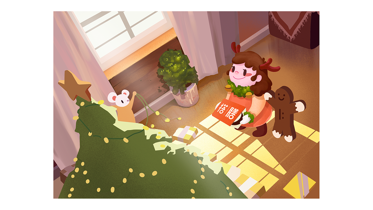 【牛年】12月品牌台历设计