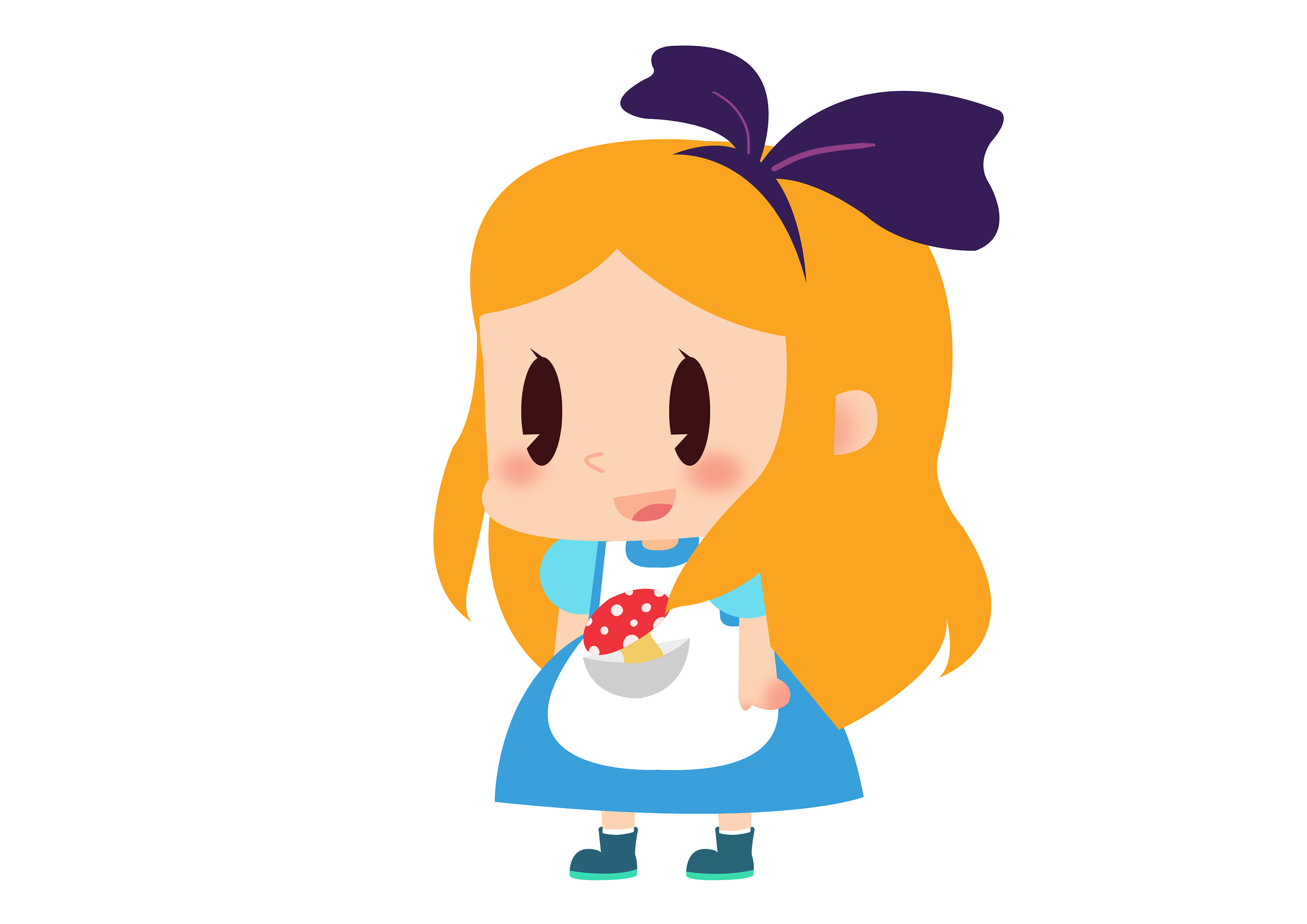 q版百变卡通少女系列(头像) 第一波 范冰冰 小红帽 爱丽丝 小龙女 美